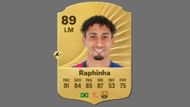 Raphinha card in EA FC 26 (Image via EA Sports)